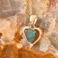 Celestial Symphony 14KT Gold Opal Pendant