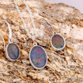 Rainbow Waltz Couture Sterling Silver Opal Jewellery Set