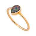 * Cotton Candy Express 14KT Gold Opal Ring