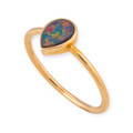 * Cotton Candy Express 14KT Gold Opal Ring