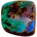 Prism of Light: Genuine Solid Boulder Opal Gemstone
