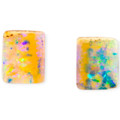 Aurora Glow: Rectangular Solid Boulder Opal Gemstones