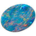 Radiant Spectrum Black Opal Gemstone