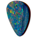 Mystic Flame Doublet Opal Gemstone
