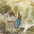 * 1  Helios Kiss 14KT Gold Opal Pendant