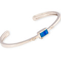 Bright splash Sterling Silver Opal Bracelet