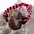 Celestial Reflection Handmade Solid Boulder Opal Bracelet
