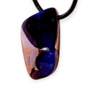 Apex Ridge Boulder Opal Slide Pendant