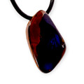 Nova Rock Boulder Opal Slide Pendant
