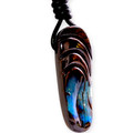 Primal Stream Boulder Opal Slide Pendant