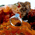 Passion Serenity Sterling Silver  Australian Opal Ring