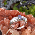 MYTHIC STARBLOOM STERLING SILVER OPAL RING