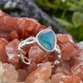 AURORA MYTHLIGHT STERLING SILVER OPAL RING