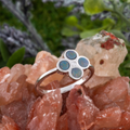 MYTHIC LUMINA STERLING SILVER OPAL RING