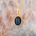 FAERIE PRISMEMBER 18KT GOLD PLATED PENDANT
