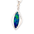 * 1 ASTRAL TIDELIGHT STERLING SILVER OPAL PENDANT
