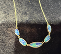 Custom 14KT Gold Opal Pendant