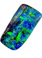 FIRE GALAXY SOLID BOULDER OPAL