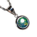 DELIGHT ROYAL 14kt WHITE GOLD AUSTRALIAN OPAL NECKLACE DELIGHT ROYAL 14kt WHITE GOLD AUSTRALIAN OPAL NECKLACE