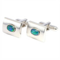 OPAL CUFFLINKS