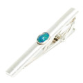ELECTRIC MOUNTAIN MEN'S AUSTRALIAN BLACK OPAL TIE BAR