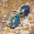 Opal Earrings