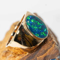 WHERE THE WILD THINGS ARE 14K YELLOW GOLD AUSTRALIAN OPAL RING