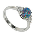 black opal ring