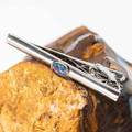 *  A VIRTUE MEN'S AUSTRALIAN OPAL TIE BAR