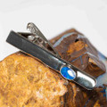 BLUE CRIMSON MEN'S AUSTRALIAN OPAL TIE BAR