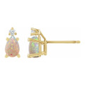 Teardrop White Opal 42_Yellow Gold_Teardrop
