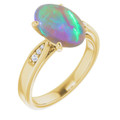 Oval Black Opal 76_Yellow Gold_Oval