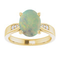 Oval Boulder Opal 94_Yellow Gold_Oval