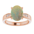 Oval Boulder Opal 99_Rose Gold_Oval