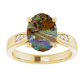 Oval Boulder Opal 101_Yellow Gold_Oval