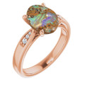 Oval Boulder Opal 101_Rose Gold_Oval