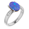 Oval Boulder Opal 103_Sterling Silver_Oval