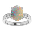 Oval Boulder Opal 105_Sterling Silver_Oval