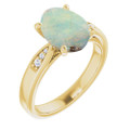 Oval Boulder Opal 106_Yellow Gold_Oval
