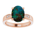 Oval Boulder Opal 109_Rose Gold_Oval