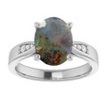 Oval Boulder Opal 113_White Gold_Oval