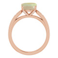 Oval White Opal 117_Rose Gold_Oval