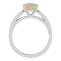 Round White Opal 119_White Gold_Round