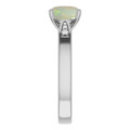 Round White Opal 120_White Gold_Round