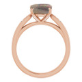 Oval Black Opal 121_Rose Gold_Oval