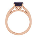 Oval Black Opal 122_Rose Gold_Oval
