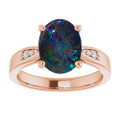 Oval Opal Triplet 131_Rose Gold_Oval