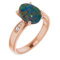 Oval Opal Triplet 133_Rose Gold_Oval