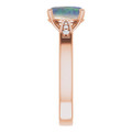 Oval Opal Triplet 135_Rose Gold_Oval