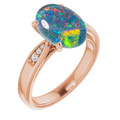 Oval Opal Triplet 73_Rose Gold_Oval